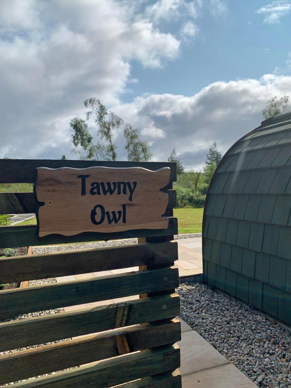 Tawny Owl Pod With Hot Tub Villa Oban Exterior foto