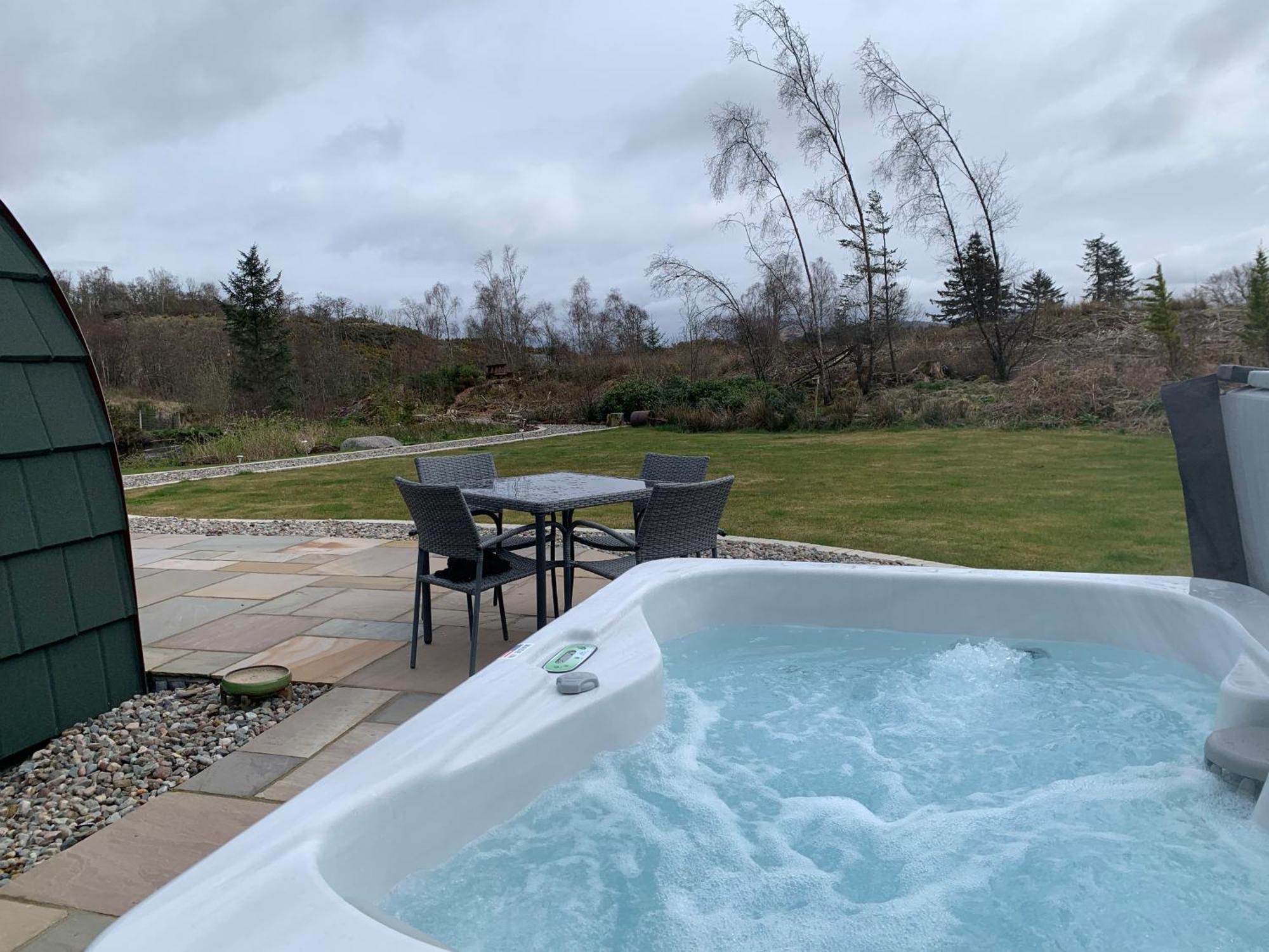 Tawny Owl Pod With Hot Tub Villa Oban Exterior foto