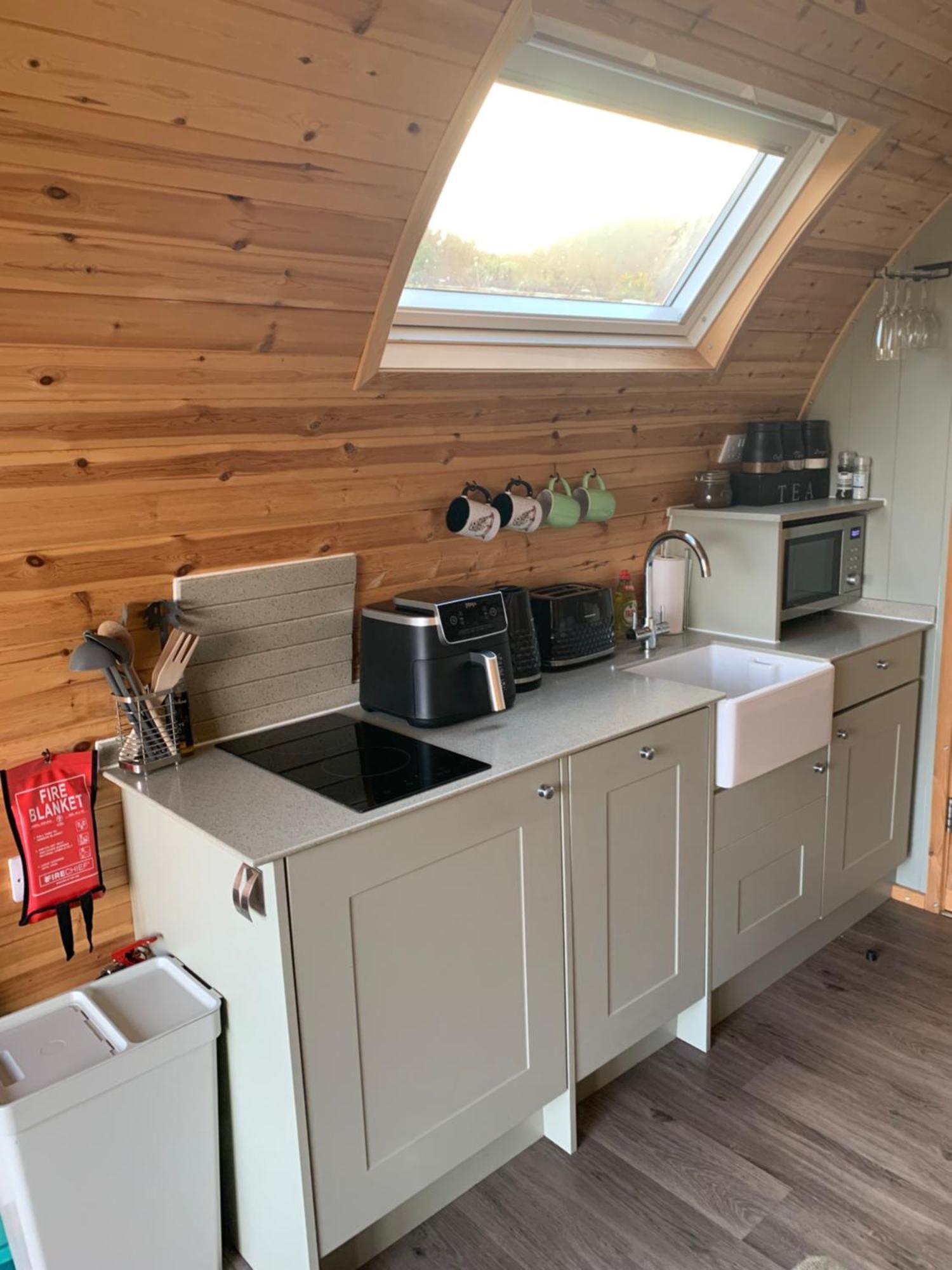 Tawny Owl Pod With Hot Tub Villa Oban Exterior foto