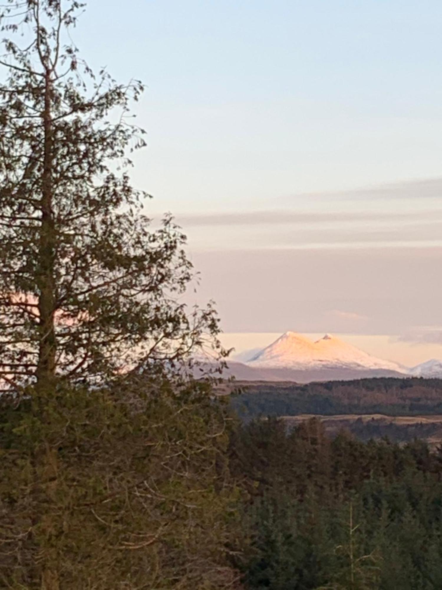 Tawny Owl Pod With Hot Tub Villa Oban Exterior foto